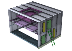 Plenum für Lackieranlagen
