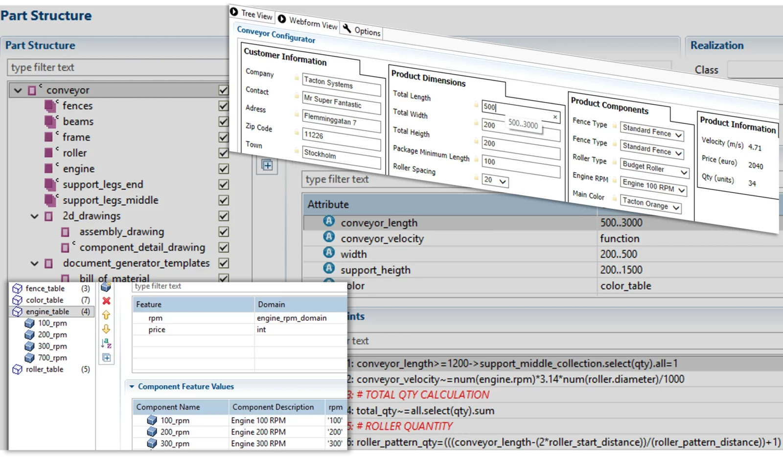 Tacton CPQ Embeddabel Self Service